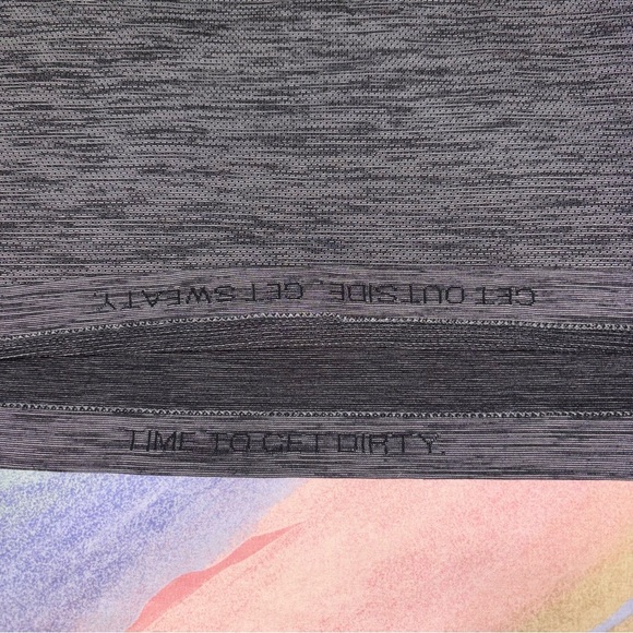 Lululemon Men’s Metal Vent Tech Short Sleeve Shirt 2.0 - Black/Gray size L - Picture 4 of 5